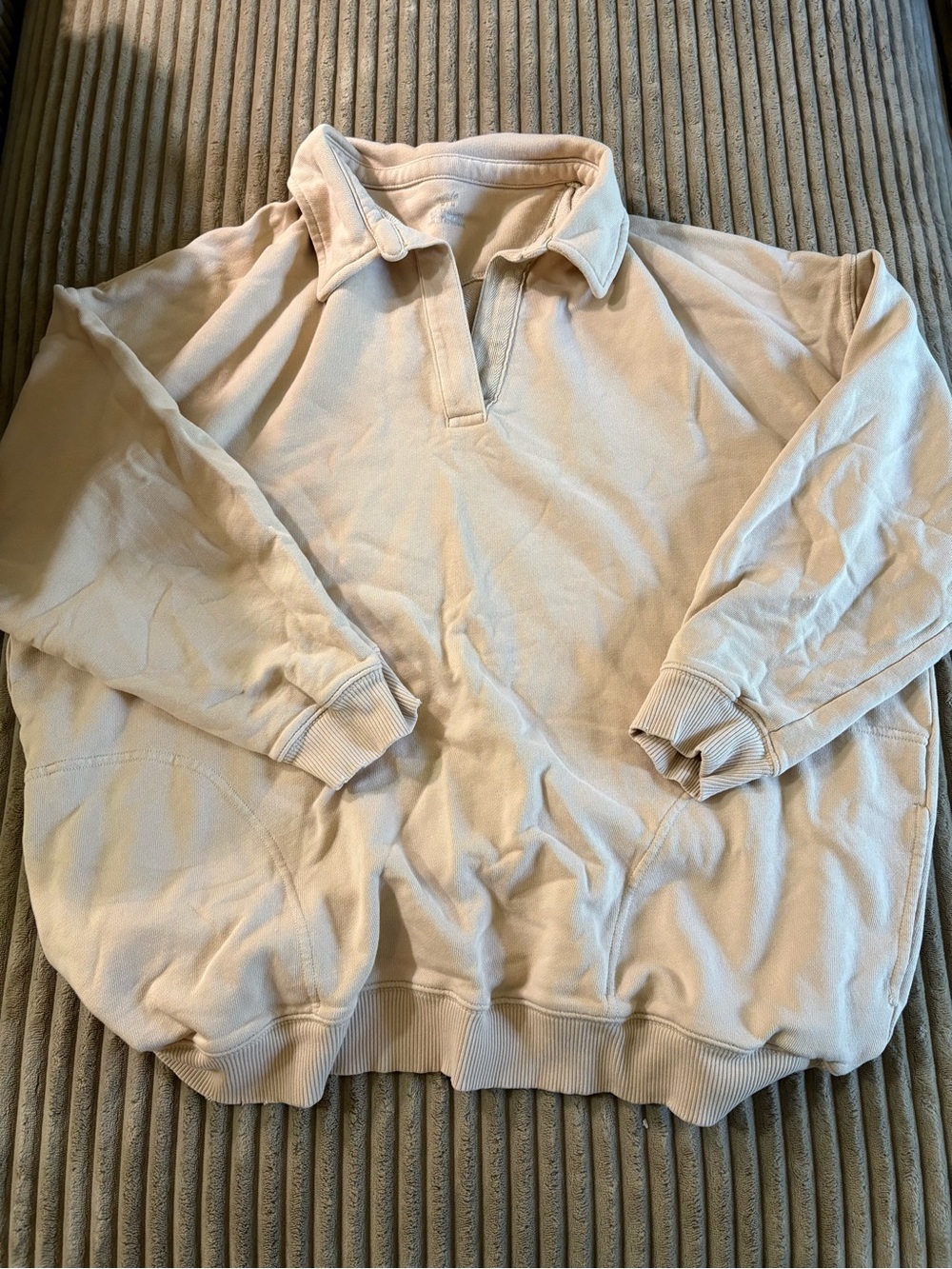 aerie Collar Pullover Sweatshirt